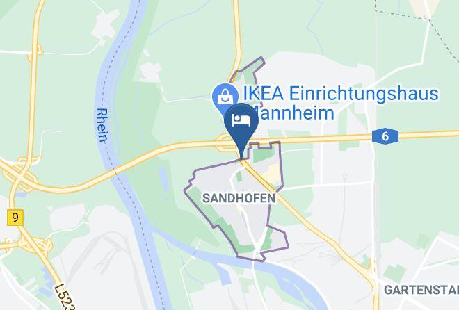 Mannheim - Weber Hotel Maps