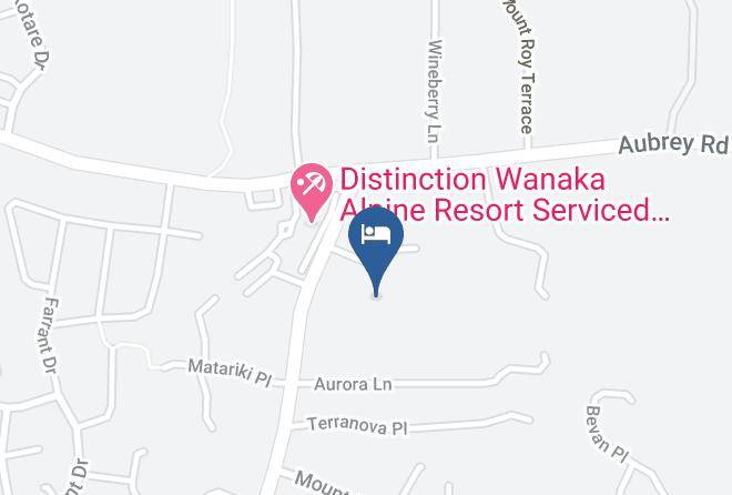 Queenstown Lakes - Websters On Wanaka Lodge Maps