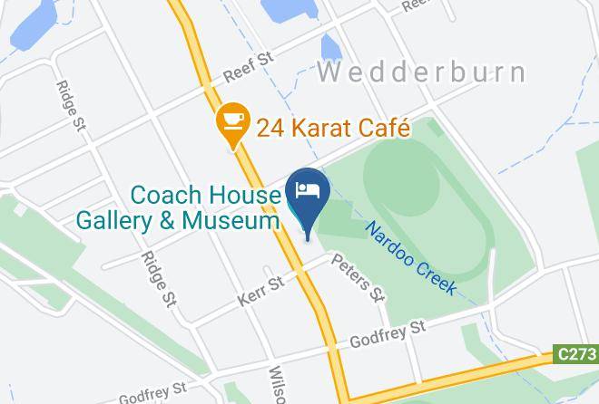 Wedderburn Goldseeker Motel Map