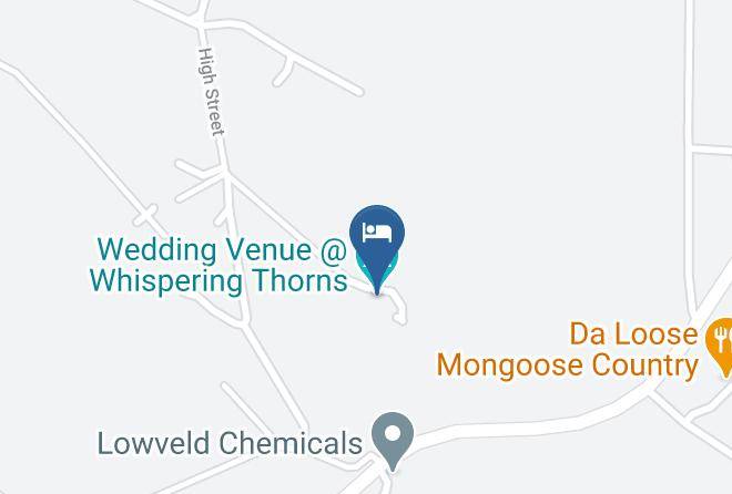 Mbombela - Wedding Venue Whispering Thorns Maps