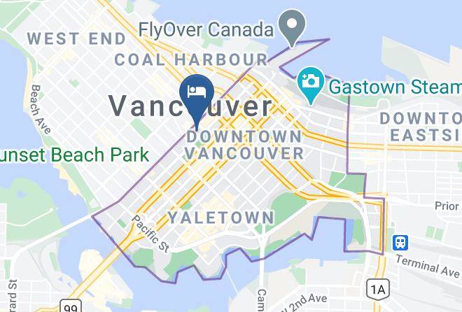 Greater Vancouver - Wedgewood Hotel & Spa Maps