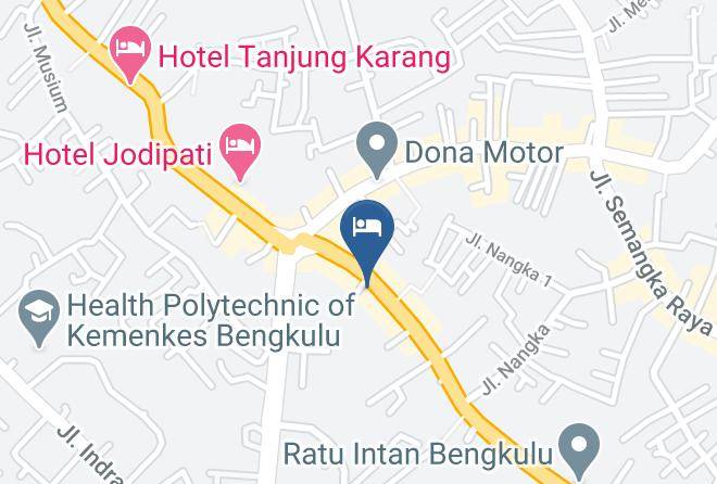 Kota Bengkulu - Wedika Hotel Maps
