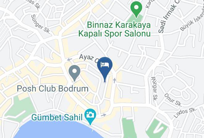 Bodrum - Weekend Bodrum Hotel Maps
