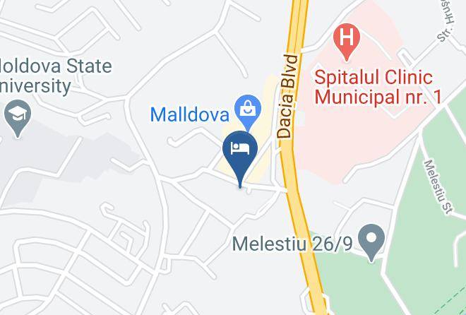 Chisinau - Weekend Boutique Hotel Maps