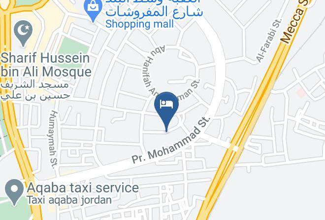 Al Aqaba Qasabah - Weekend Hotel Aqaba Maps