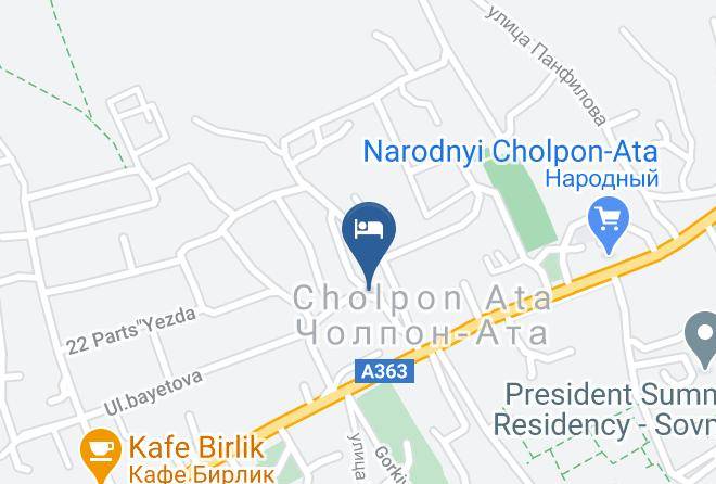 Ysyk Kol Region - Weekend Hotel Maps