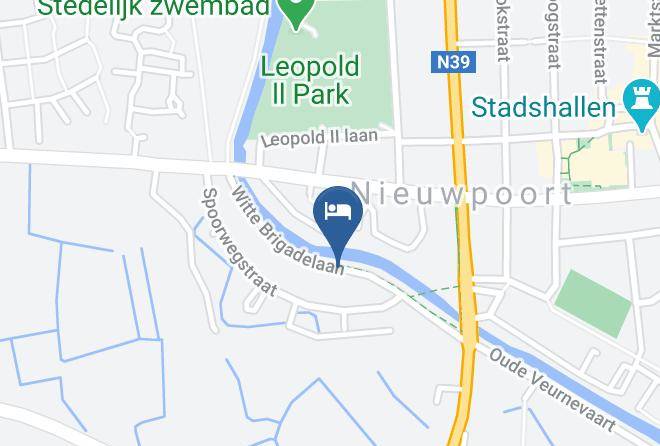 Weekend Huisje Nieuwpoort Map