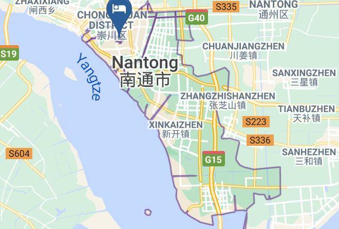 Nantong - Weekends Express Hotel Maps