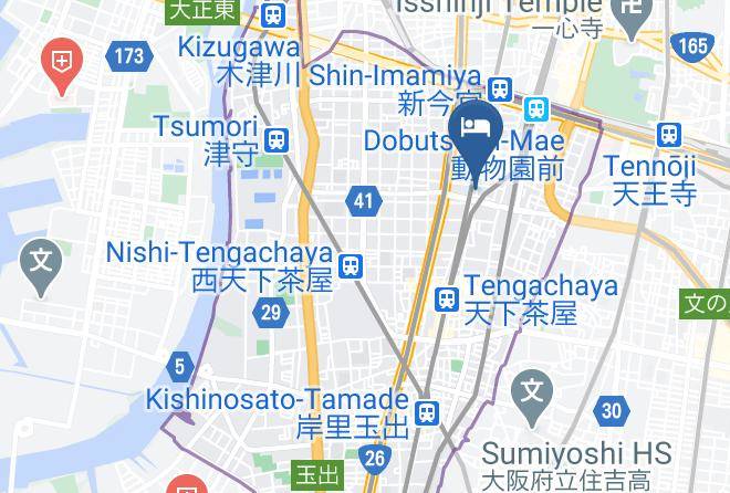Osaka City Nishinari Ward - Weekly In Hinode Maps