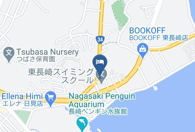 Nagasaki City - Weekly Monthly Mansion Tagami Maps