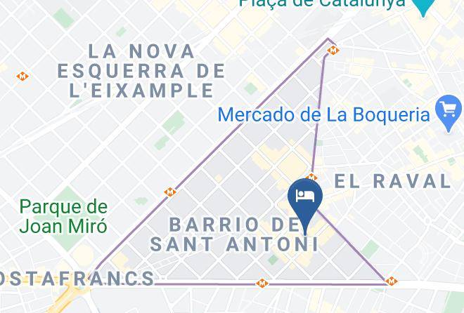 Barcelona - Weflating Sant Antoni Market Maps