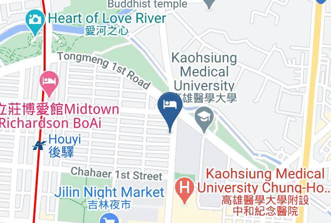 Sanmin District - Wei Style Motel Maps