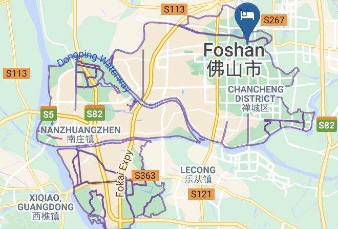 Foshan - Wei Yue Hotel Maps