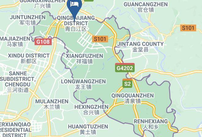 Chengdu - Weidi Impression Hotel Maps