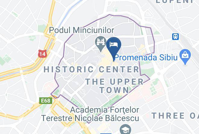 Sibiu - Vila Weidner Maps
