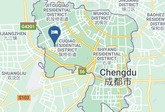 Chengdu - Weierxin Hotel Maps