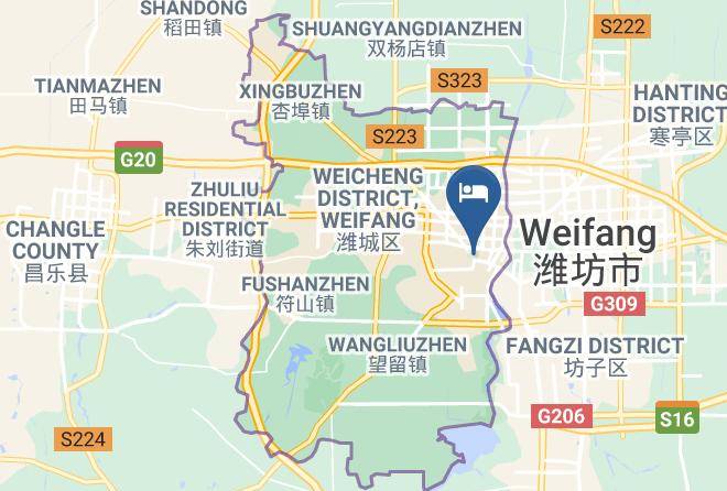 Weifang - Weifang Hui Xuan Business Hotel Maps