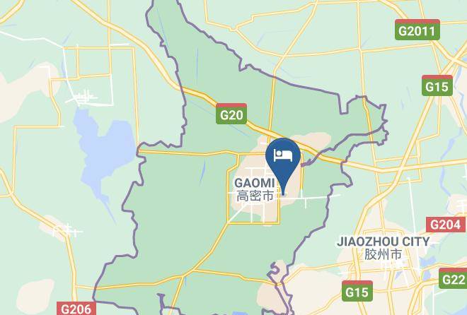 Weifang - Weifang Tianhe Sirui International Hotel Maps