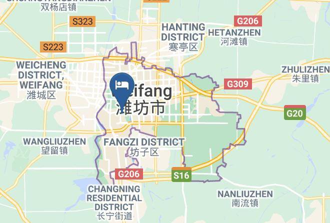 Weifang - Weifang Wanfa Hotel Maps