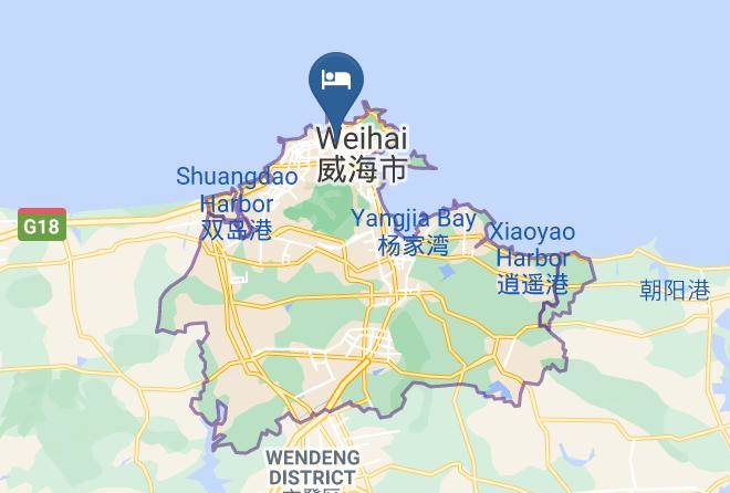 Weihai - Weihai Aoxiang Sports Hotel Maps