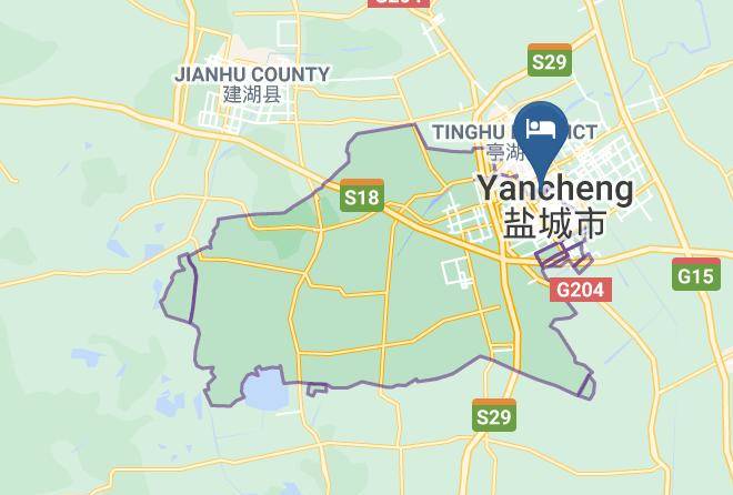 Yancheng - Weihai Hotel Maps