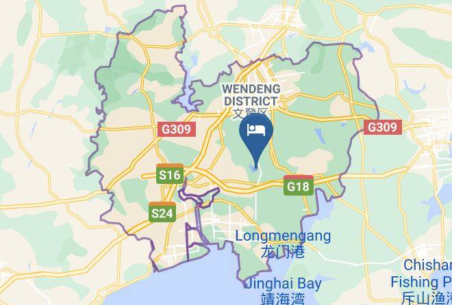 Weihai - Weihai Tianmu Hot Spring Resort Maps