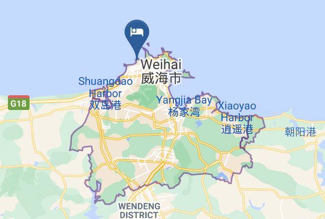 Weihai - Weihai Xuefu Hotel Golden Beach Maps
