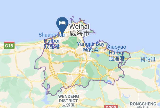 Weihai - Weihai Yinpeng Hotel Maps