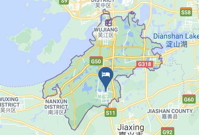 Suzhou - Weijing Hotel Maps