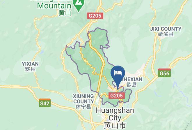 Huangshan - Weilisi Themed Hotel Maps