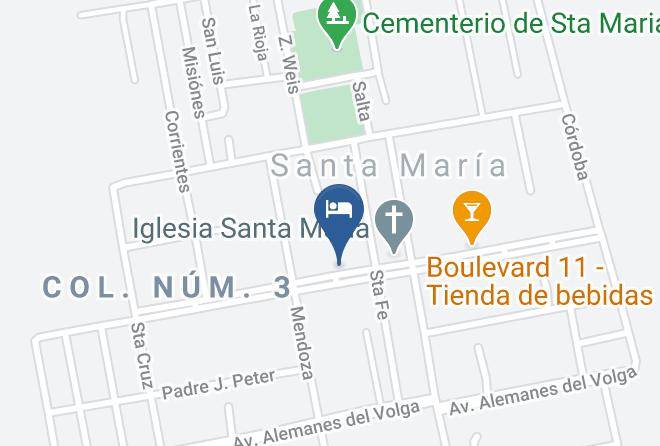 Coronel Suarez - Weimannhaus Hotel Y Eventos Maps