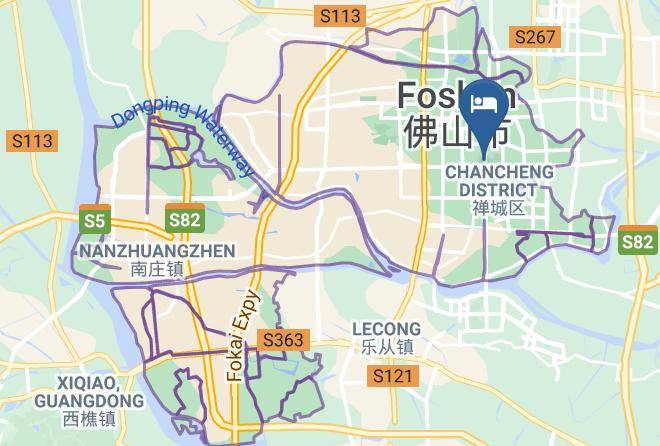 Foshan - Weimei Di'an Hotel Maps