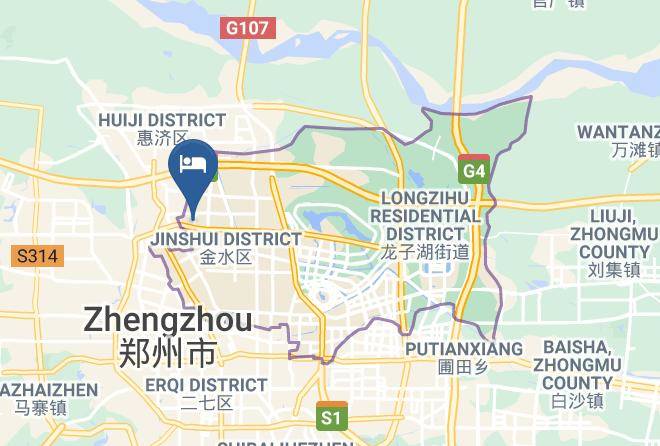 Zhengzhou - Weimei Fashion Hotel Maps
