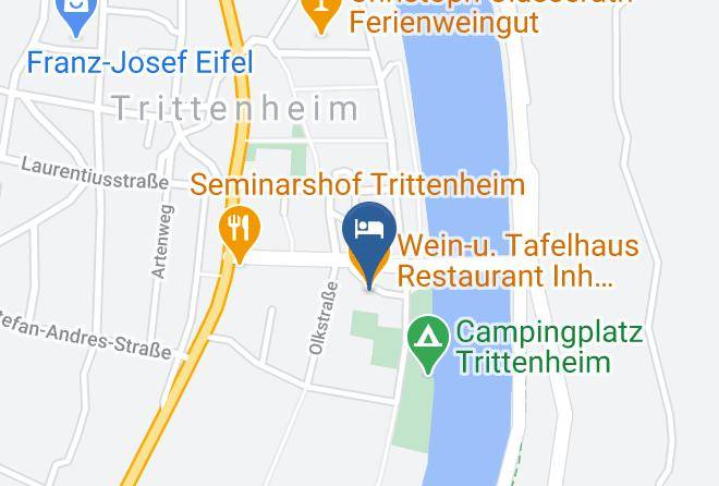 Trier Saarburg - Wein U Tafelhaus Restaurant Inh Alexander Oos Maps
