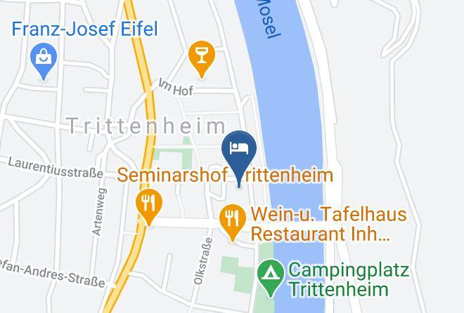 Trier Saarburg - Wein U Gastehaus Dietmar Clusserath Maps