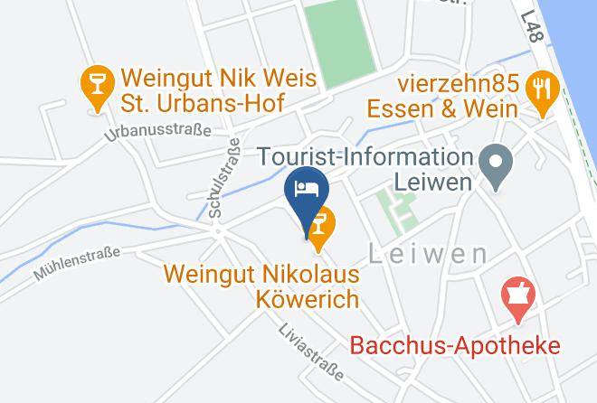 Trier Saarburg - Wein U Gastehaus St Maximin Stoffel Alfons Maps