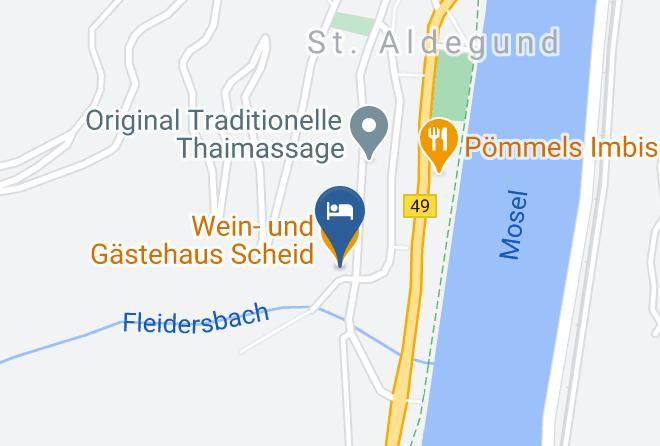 Cochem Zell - Wein Und Gastehaus Scheid Maps