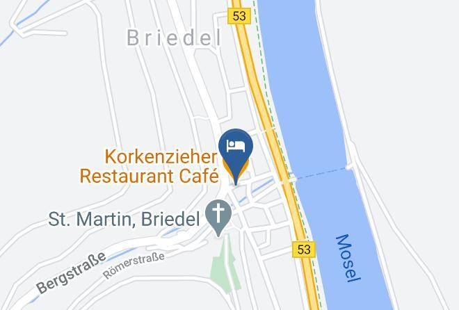 Cochem Zell - Korkenzieher Restaurant Cafe Maps