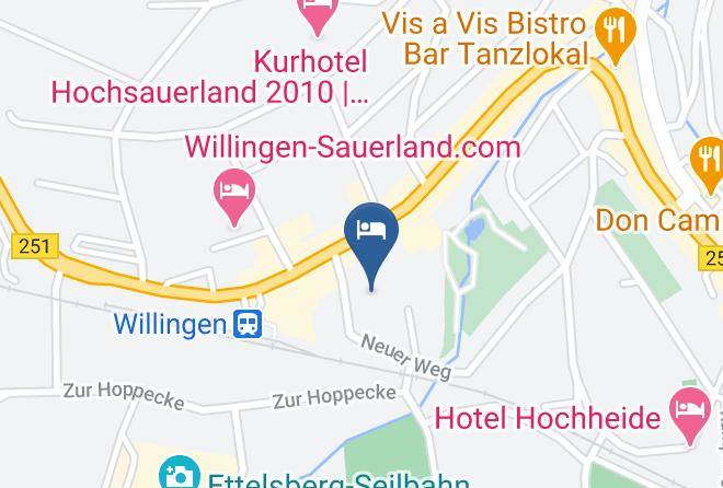 Waldeck Frankenberg - Hotel Weinforth Maps