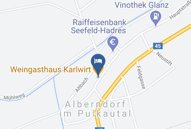 Hollabrunn - Weingasthaus Karlwirt Maps