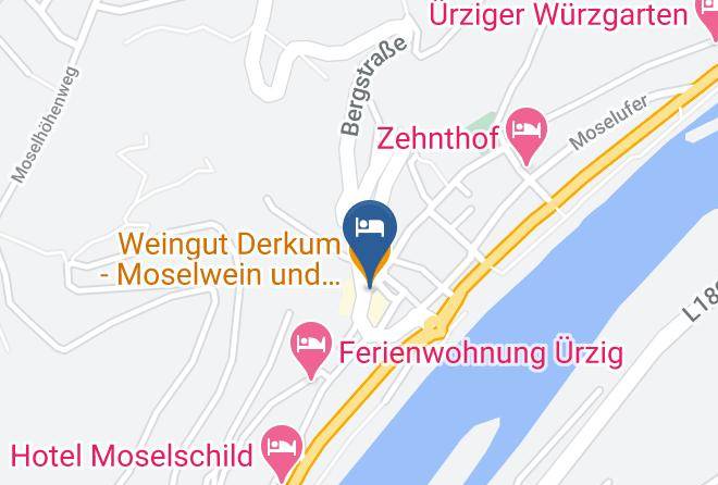 Bernkastel Wittlich - Weingut Derkum Moselwein Und Ubernachtungen Maps