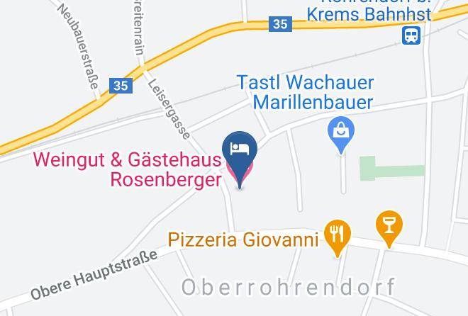 Krems Land - Weingut & Gastehaus Rosenberger Maps