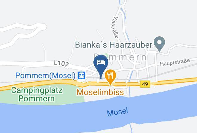 Cochem Zell - Weingut Pension Schneiders Maps