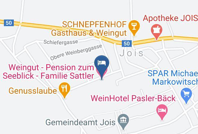 Neusiedl Am See - Weingut Pension Zum Seeblick Familie Sattler Maps