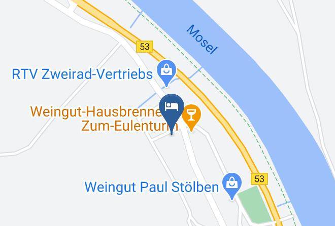 Cochem Zell - Weingut U Gastehaus Menten Maps