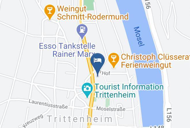 Trier Saarburg - Weingut U Pension Heribert Boch Maps