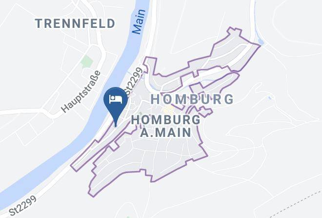 Main Spessart - Weingut Und Gastehaus Blank Maps