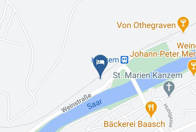 Trier Saarburg - Weingut Und Gastehaus Cantzheim Maps