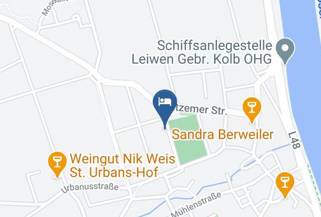Trier Saarburg - Weingut Gastehaus Porten Maps