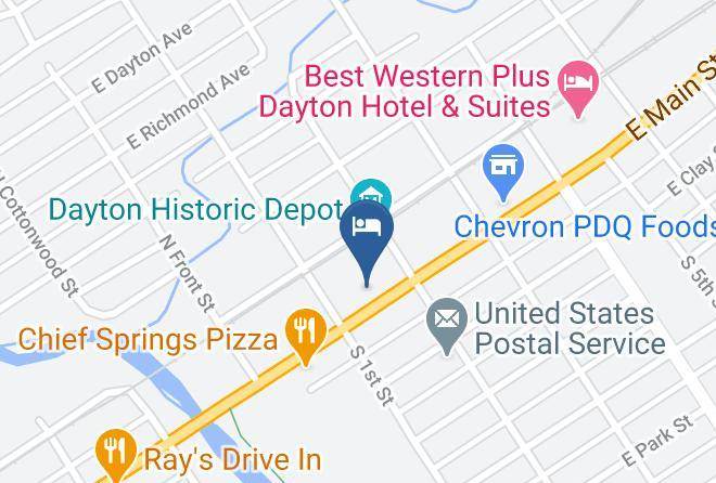 Columbia - Weinhard Hotel Maps